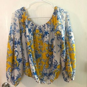 Floral Bright  Top